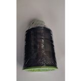 ÇİZMELİ İP 50 numara havlu kenarı ,patik,dantel ipi (siyah) 100gr