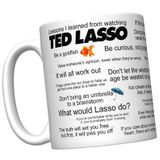CJ Artisans Lessons I Learned From Watching Ted Lasso İlham Verici Kahve Kupası