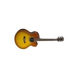 Cj5X-Hbs Elektro Akustik Gitar Jumbo Cutaway, Honey Burst, Elektro Klasik Gitar Umbo Hbs (Hone