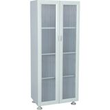 CK-104 Çok Amaçlı Plastik Pvc Raflı Kapaklı Banyo Dolabı
