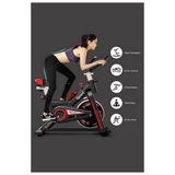 CK Spor Spinning Bike Kondisyon Bisikleti Egzersiz Bisikleti - Siyah
