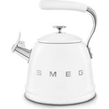 CKLW2001WH 50's Style Retro Beyaz Islıklı Kettle Çaydanlık 2.3 L (Ithalatçı Garantili) - Çok Renkli