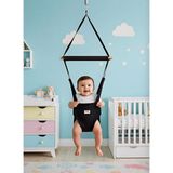 CKM Baby Hoppala Zıpzıp , Bebek Gelişimine Etkili , Yaylı Yüz Korumalı Bebek Salıncağı - Siyah
