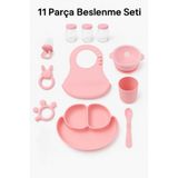 CKM silikon 11 Parça Silikon Mama Seti – BPA’sız – Bebek Beslenme Seti