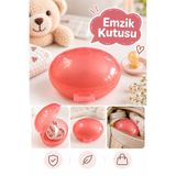 CKM silikon Emzik Saklama Kutusu – Taşınabilir Hijyenik Emzik Koruma Kabı