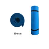 CKSpor 10 MM Pilates Yoga Minderi Spor Pilates Egzersiz Matı mavi