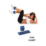 Ckspor 2 Kg X 2 Adet El Ayak Bilek Ağırlığı Kum Torbası Kas Güçlendirici Ağırlık Seti