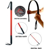 CKSpor 20 kg Yeni Nesil Kol Egzersiz Alet 75 cm Bükbük Göğüs Yayı Vücut Geliştirme Aleti CKS105 - Kırmızı