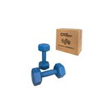 Ckspor 2'Li Dambıl Seti 1 Kg X 2 Adet Plastik Dambıl Ağırlık Seti Köşeli