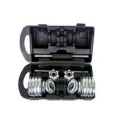 Ckspor 30 Kg Krom Dumbell Seti Çantalı Döküm Plaka Dambıl Seti Cks420