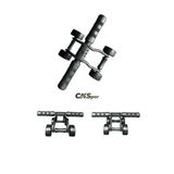CKSpor 4 Tekerlekli Ab Wheel Mekik Aleti – Diz Matı Dahil Karın Kası ve Core Egzersiz Aleti CKS-452
