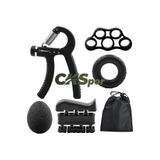CKSpor 5 Parça El Bilek Parmak Güçlendirici Egzersiz Aletleri El Kol Bilek Parmak Geliştirici Set Cks-108st