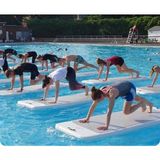 CKSpor Aqua Mat Havuz Deniz Matı Şişme Spor Egzerisz Yoga Aqua Matı - Çok Renkli