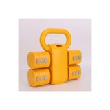 CKSpor Ayarlanabilir Ağırlıklı Dambıl ve Kettlebell Seti 5,5 Kg Fitness Egzersiz Ağırlık Antrenmanı