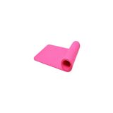 CKSpor Çift Taraflı Pilates Fitness Minder Mat Kardiyo Minderi Matı 16 MM CKS-21 Pembe-Siyah