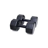 CKSpor Dambıl Seti, 8 Kg x 2 Adet, Toplam 16 Kg, Plastik, Siyah, Fitness ve Spor Ağırlığı