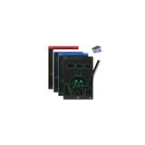 CKSpor grafik digital çocuk yazı tahtası çizim tableti lcd 8.5 ınc Mavi