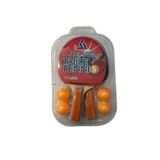 CKSpor Masa Tenisi Raketi Seti, 2 Raket + 4 Pinpon Topu, Ahşap