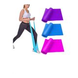 CKSpor Pilates Direnç Lastiği Seti, 3 Adet, 90x7,5 cm, Farklı Dirençte