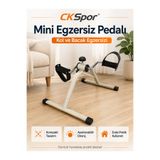 CKSpor Pratik Mini Egzersiz Bisikleti Kol Bacak Pedalı Kondisyon Bisikleti