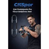 CKSpor Pro Ayarlanabilir Dirençli Egzersiz Aleti (27–45 kg) Kol Bilek Omuz Göğüs Sırt Bacak Kas Geliştirici