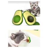 CKSpor Senbeen - Sevimli Yapışkanlı Kedi Çimi Avokado Catnip 360 Derece Dönen Kedi Nanesi Oyuncağı