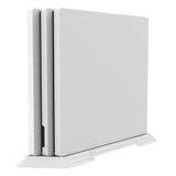 CKXIN PS4 Pro için Dikey Stand, Dahili Soğutma Havalandırma Delikleri ve Kaymaz Ayaklar Playstation 4 Pro Konsol için Sabit Taban Montajı, Beyaz