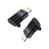 Cl2 Lightning ≥ USB C Şarj ve Data Aktarım Destekli Kulaklık Adaptörü Dönüştürücü, 2 Adet Aux Ses Adaptörü Konektörü Dongle/lightning Erkek – USB C Di - Çok Renkli