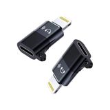 Cl2 Lightning ≥ USB C Şarj ve Data Aktarım Destekli Kulaklık Adaptörü Dönüştürücü, 2 Adet Aux Ses Adaptörü Konektörü Dongle/lightning Erkek – USB C Dişi