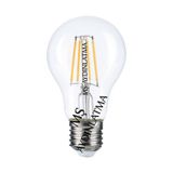 Cla10 E27 Duylu 6 Watt Gün Işığı Led Filament Rustik Şeffaf Cam Ampul A60