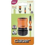 Claber Hortum Musluk Bağlantı Adaptörü Aqua Stoplu 1/2'' Claber 8603
