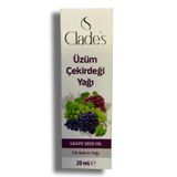 Clades 20 ml Üzüm Çekirdeği Yağı