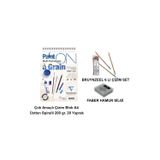 Clairefontaine A4 Üstten Spiralli Çok Amaçlı Defter-6 Lı Çizim Set Ve Hamur Silgi