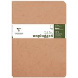 Clairefontaine Age Bag Stapled A4 Çizgisiz Defter Taba 733086C