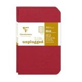 Clairefontaine Age Bag Stapled A6 Çizgili Defter Bordo 734172C