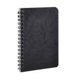 Clairefontaine Age Bag Wirebound A6 Kareli Defter Siyah 785921C