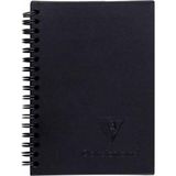 Clairefontaine Carbon 120GR Siyah Spiralli Resim Defteri 60 Sayfa A6 (10.5X14.8CM)