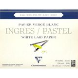 Clairefontaine Clrf ip96481 Pastel Blok 18X24 130Gr 25Yp Uzun Asitsiz Kuru Boya İçin Uygun