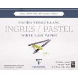 Clairefontaine Ingres 24X30CM 130 Gram 25 Yaprak Pastel Blok Resim Defteri - Yok
