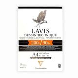 Clairefontaine Lavis Çok Amaçlı 200 gr A4 20 Yaprak Çizim Blok