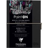 Clairefontaine Paint-On Noir Sketch Book 250GR Siyah Çok Amaçlı Resim Defteri 32 Sayfa A5 (14.8X21CM) - Karışık-Çok Renkli - standart