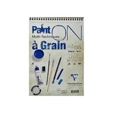 Clairefontaine Paint'on Çok Amaçlı Eskiz Çizim Defteri Blok A4 Üstten Spiralli 200 Gr. 20 Yaprak