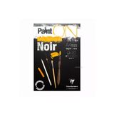 Clairefontaine PO975169 Paint-On A4 250 gr 20 Sayfa Karışık Teknik Siyah Eskiz Defteri