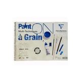 Clairefontaine Resim Defteri Paint-On A Grain Cizim Blok 15 Yp 25X35 Cm 200 Gr