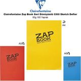 Clairefontaine Zap Book Geri Dönüşümlü Ciltli 80 gr 160 Yaprak Sketch Defter