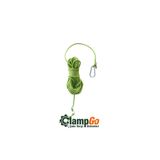 ClampGo Çadır Gergi Sistemleri 10 Metre 3mm İskota Halatı - Çadır, Branda, Tente, Yük Bağlama ve Gerdirme İpi 5 mm Karabinalı ve Gergirme Aparatlı