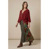 Clandestino Uzun Patchwork Etek
