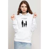 Clannad Anime After Story Beyaz Kadın 3İp Kapşonlu Sweatshirt