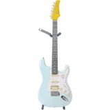 Clapton Str-10 Elektro Gitar Turkuaz - Mavi