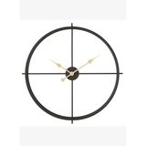 CLARA BLACK DUVAR SAATİ 60CM